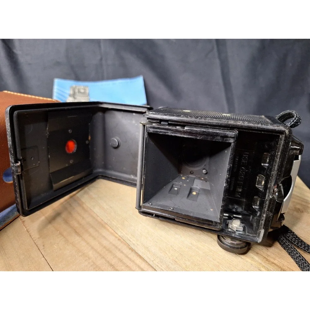 Vintage Argus Seventy-five 75mm Lumar Lens 620 Film Camera with Leather Case USA